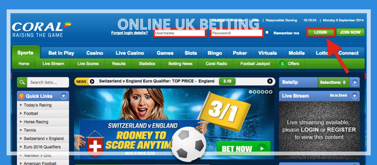 Coral Online Betting Website - Trustful Guide